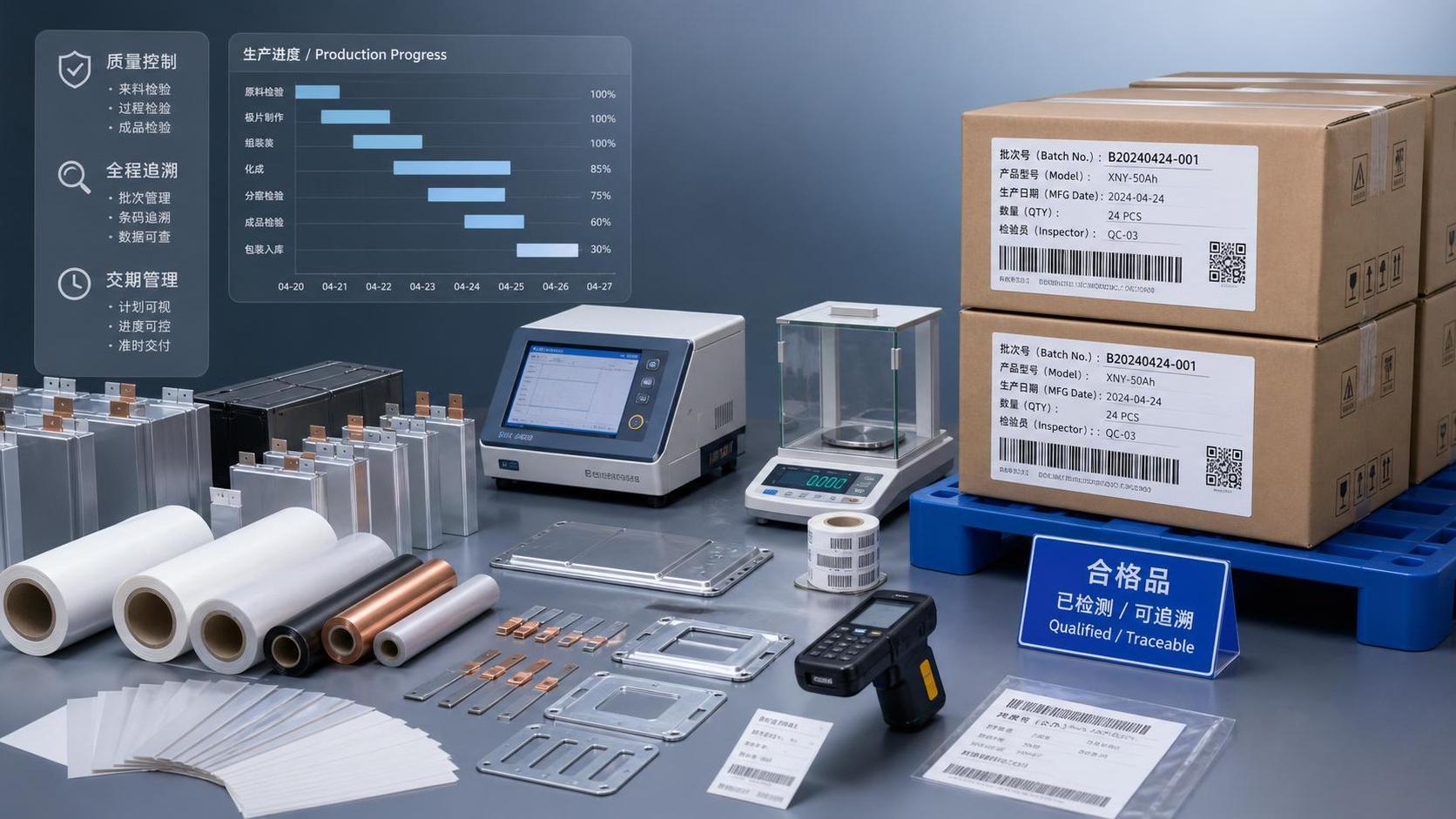 How to Evaluate a Battery Components Exporter for Quality, Traceability, and Lead Time