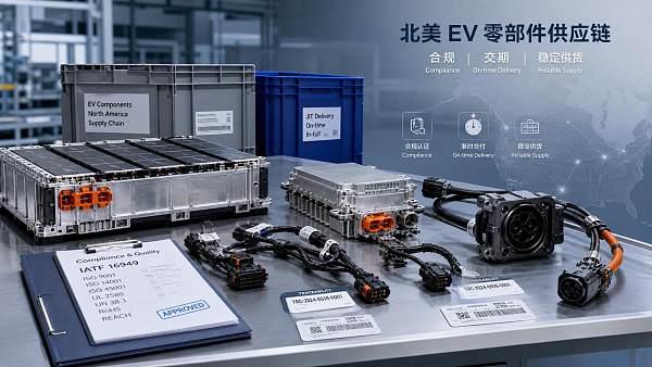 EV Components North America: Sourcing Priorities, Compliance, and Lead Time Factors