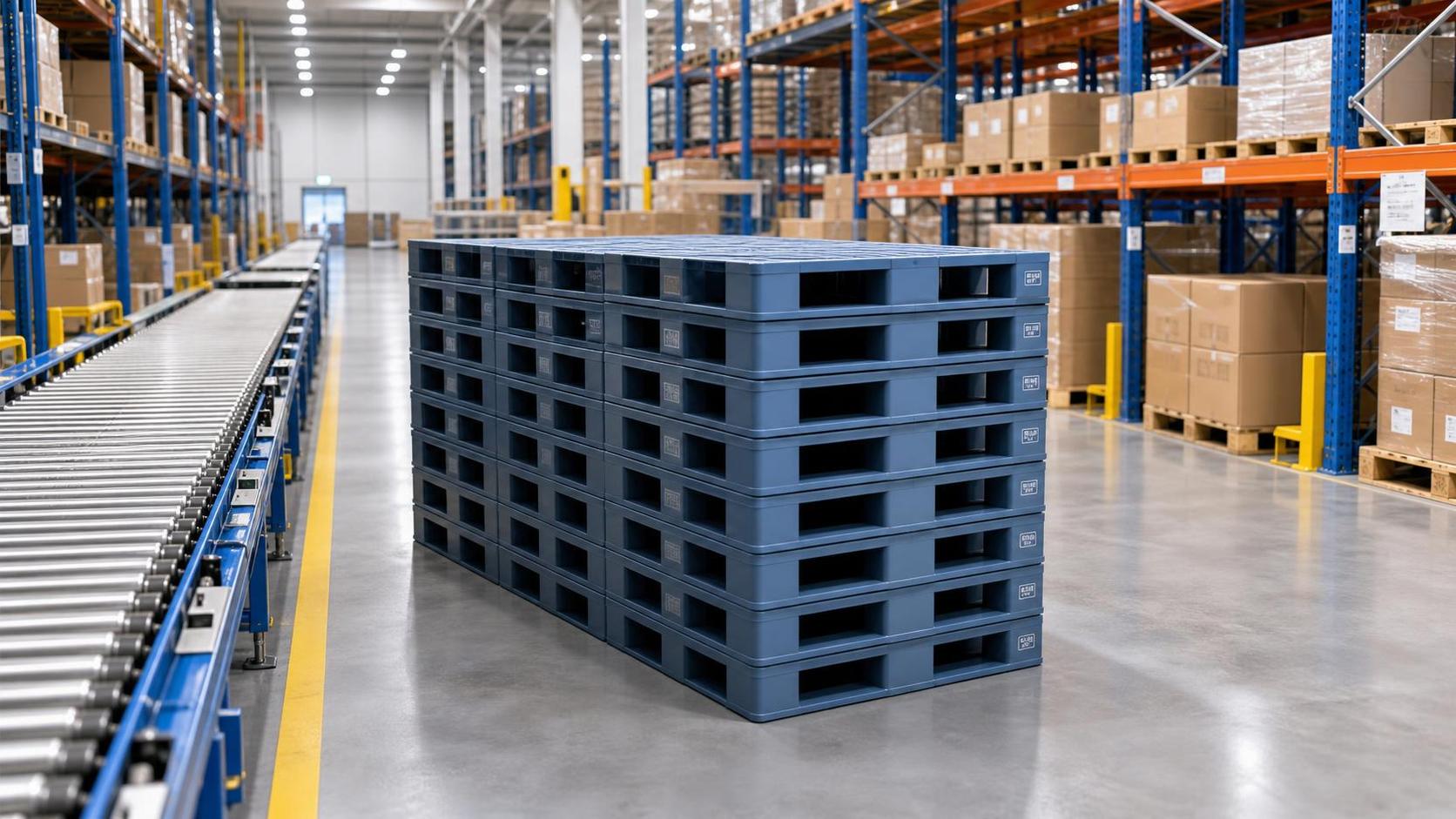 Plastic Pallet Material Choices for Warehouses Focused on Cleaner Handling