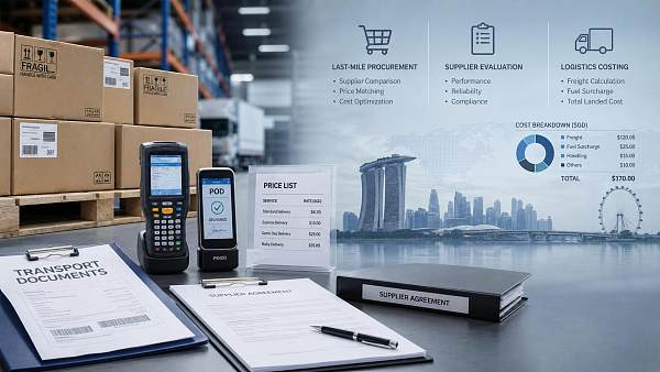 Last Mile Sourcing Guides in Singapore: How Buyers Compare Suppliers and Costs