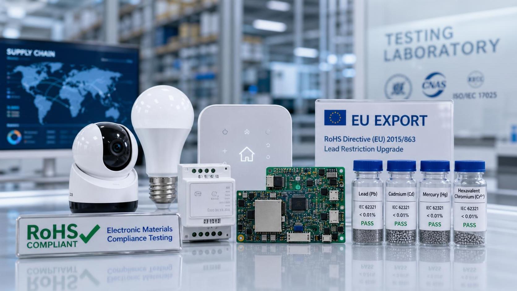 EU Tightens RoHS Lead Limits for IoT Home Devices