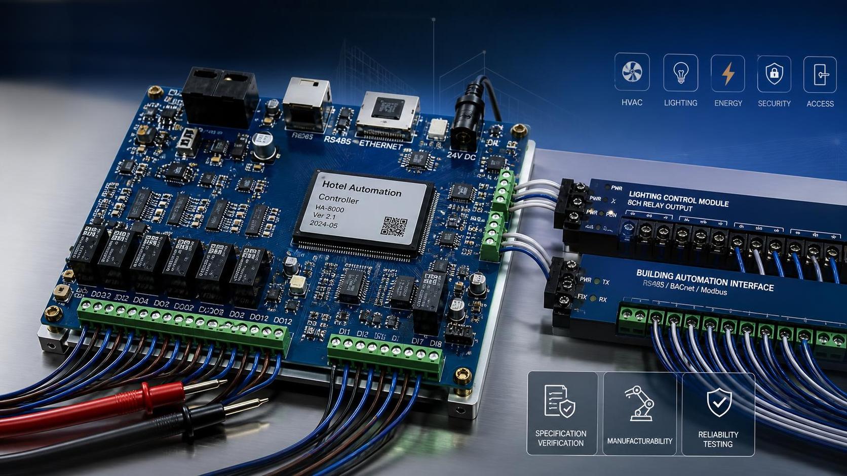 How to verify hotel automation PCB assembly specs before supplier approval