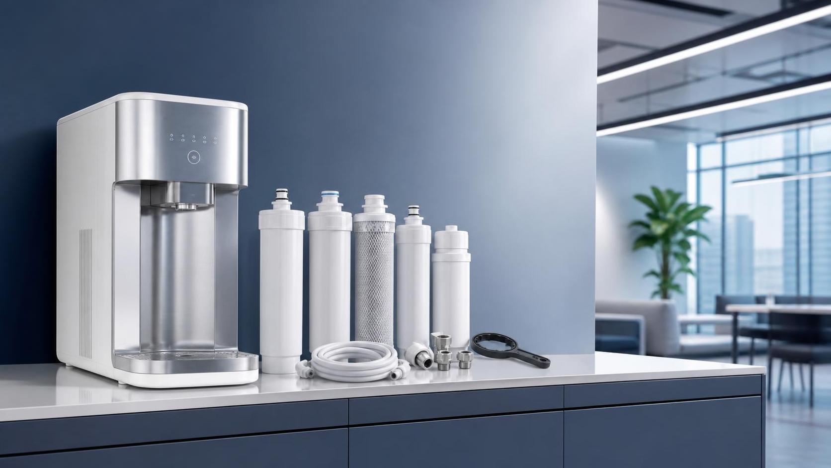 How much does a water filter for office really cost to run?