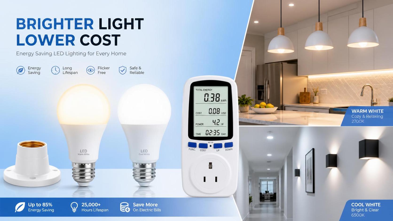 Do LED lights with low power consumption really cut electricity costs