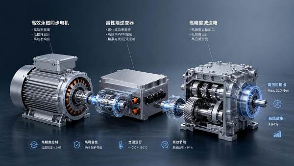 How to compare electric drive components for torque and efficiency