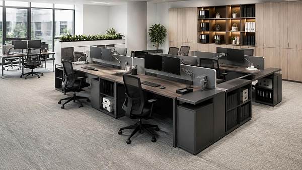How to size a modular systems furniture workstation for daily use