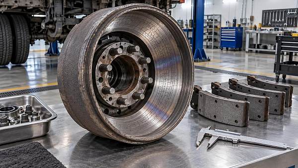 Why Semi Trailer Brake Drums Crack: Wear Patterns and Prevention