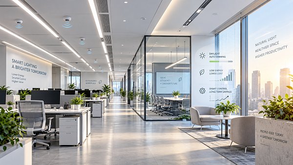 How energy saving lighting for offices can cut operating costs