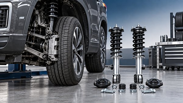 When do aftermarket shock absorbers need replacement?