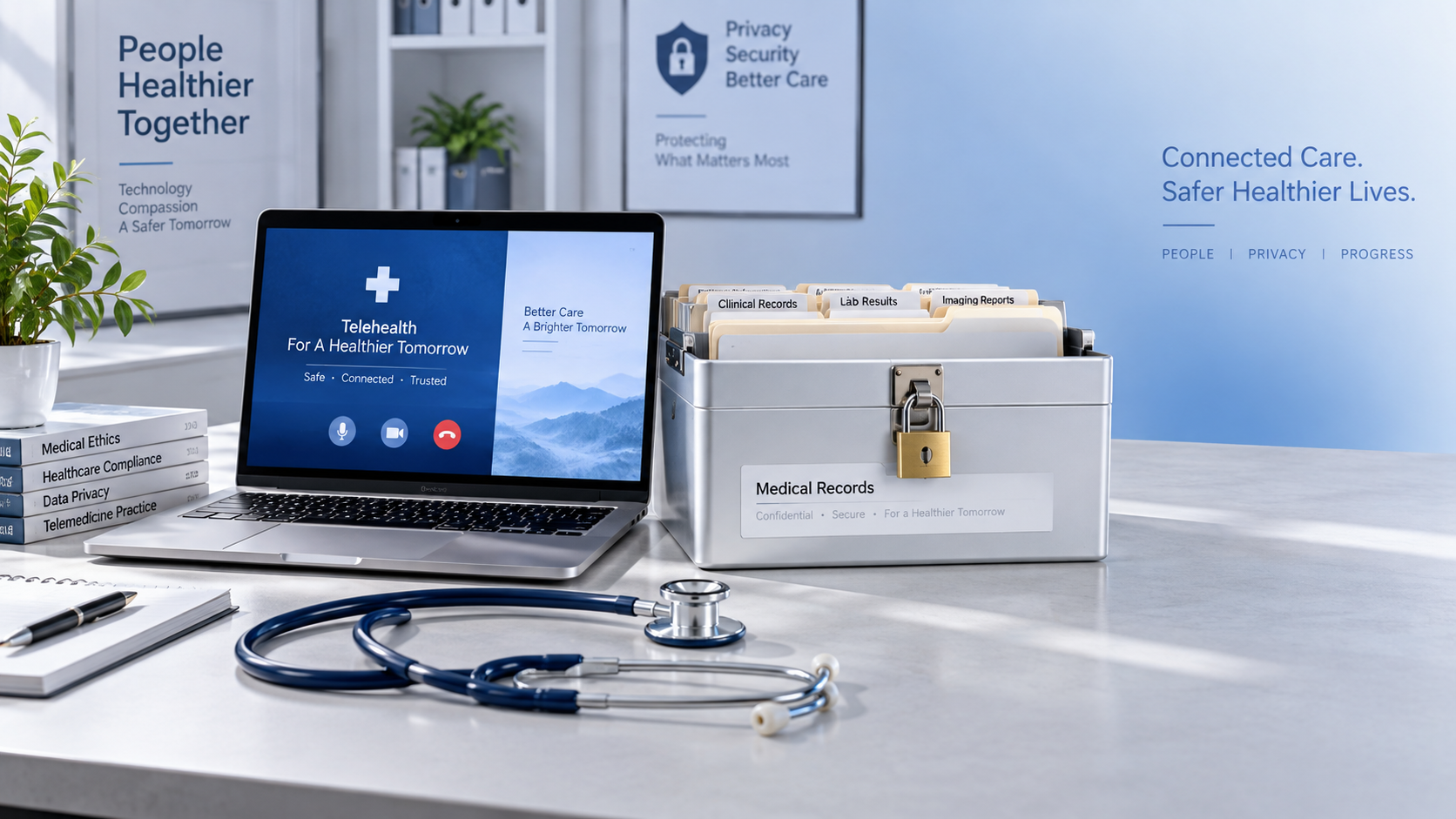 Which health compliance standards apply to US telehealth services?
