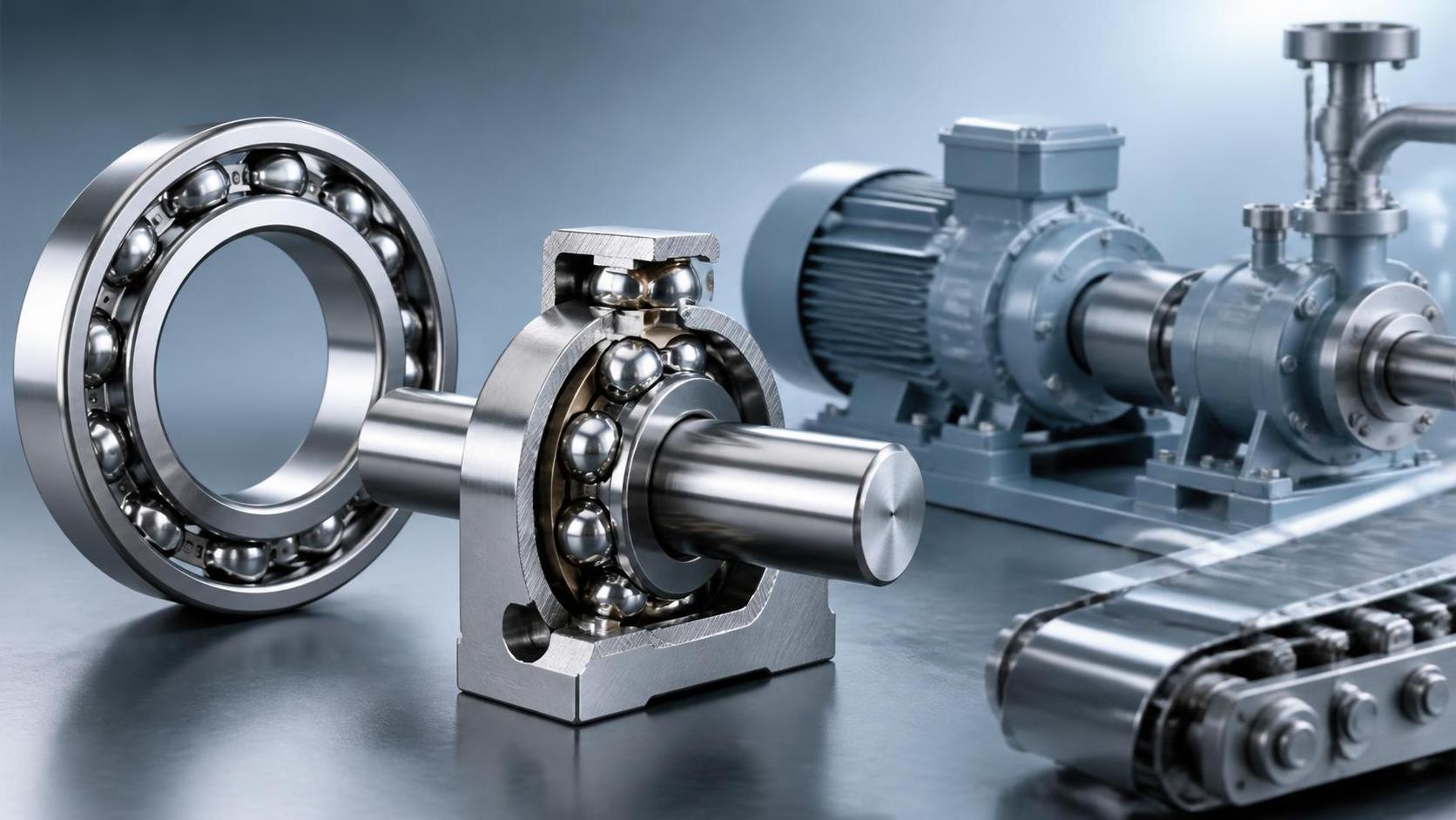 What is a deep groove ball bearing?