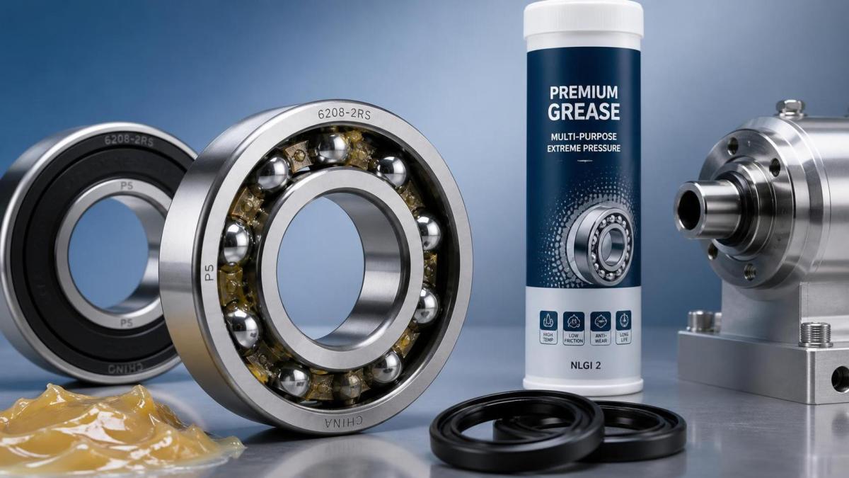 Deep Groove Ball Bearing Lubrication Guide دليل تشحيم المحامل الكروية ذات الأخدود العميق