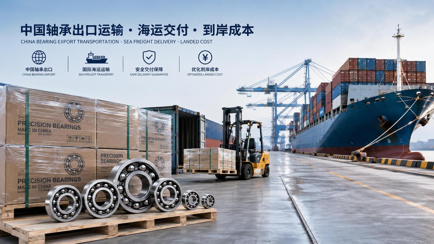 ما شروط Incoterms التي تغيّر التكاليف النهائية عند الشراء من مورّد محامل في الصين؟