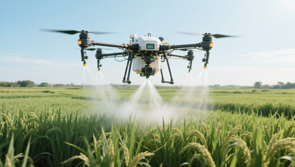 Drone spray drift control metrics improve only when nozzle height is calibrated per crop canopy density