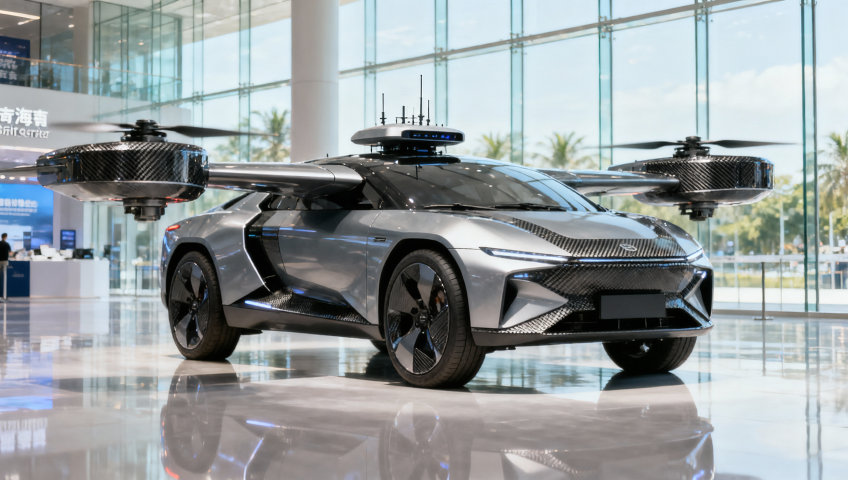 Sixth Hainan CIIE Features China-Made Flying Car