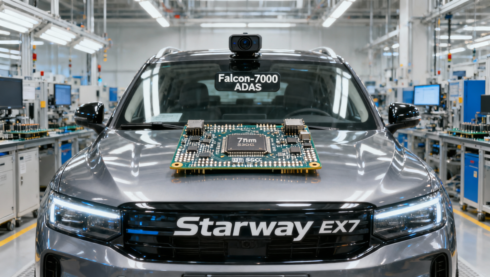 Starway EX7 Launches with Falcon-700 ADAS; SMT Precision Metrics Passes Overseas Automotive Validation