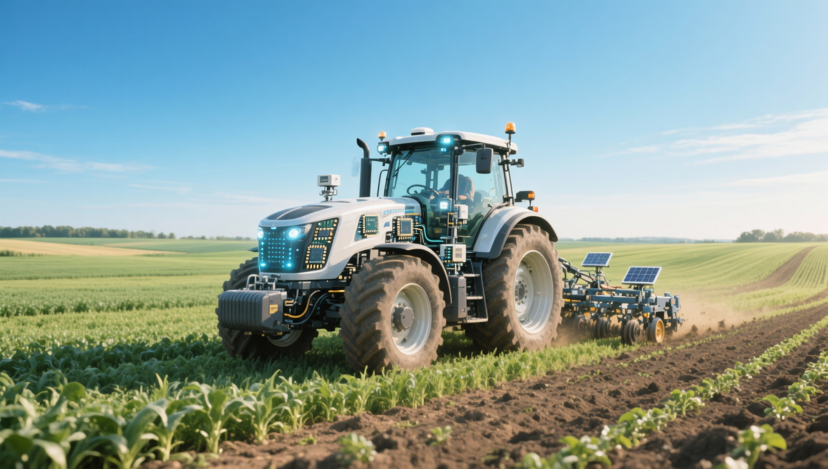 The Future of Autonomous Tractors in Smart Agriculture
