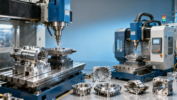 3-axis or 5-axis CNC milling machines for tight-tolerance parts