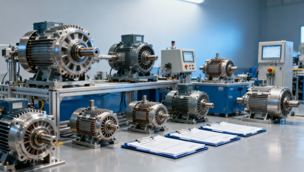 Electric motor manufacturer checklist for buyer approval