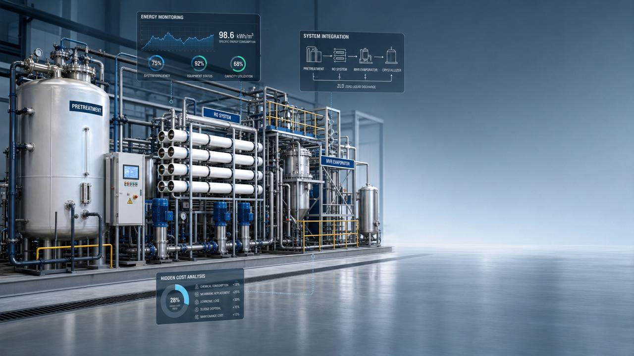 How to Read ZLD System Energy Consumption Without Missing Hidden Cost Drivers