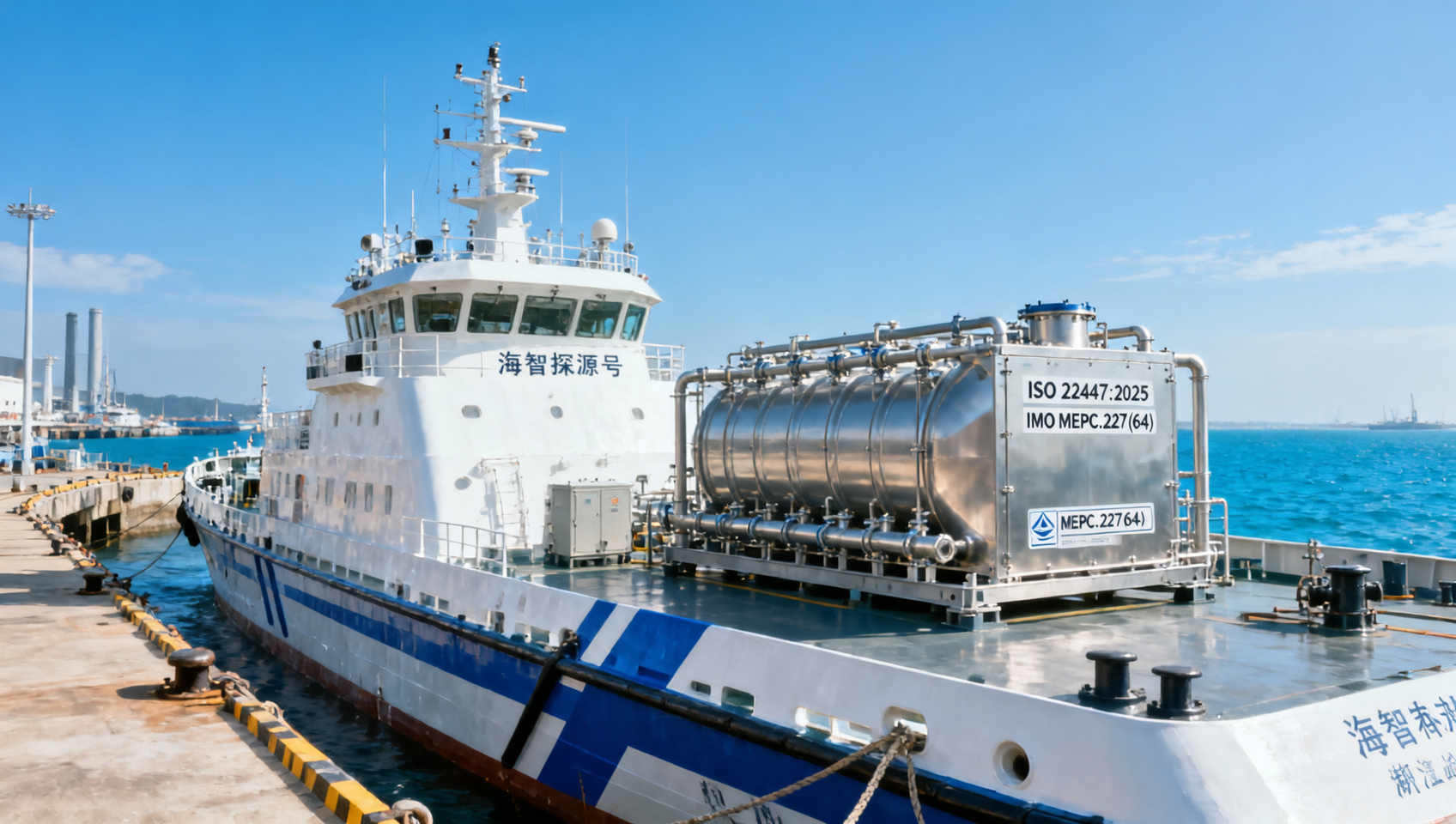 China's First Privately Funded Research Vessel with Domestic Wastewater & Filtration Module Launched in Wenling