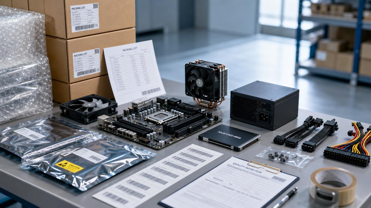 Computer Parts Exporter Checklist for Fewer Quality Claims and Returns
