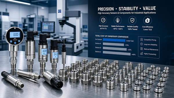 Sensors Manufacturer Selection: Accuracy vs. Unit Cost