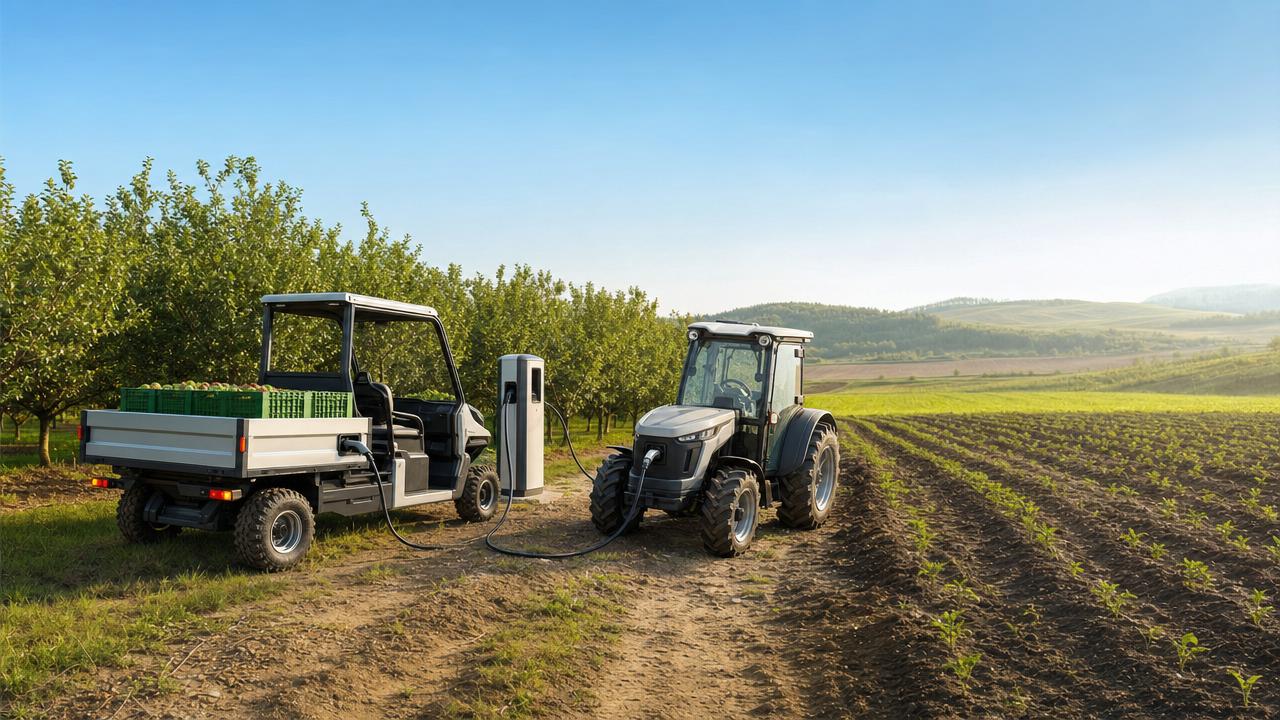 Electric Vehicles in Agriculture: Field Use Limits