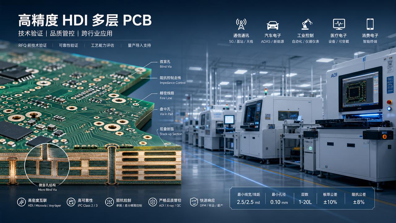 HDI PCB Factory China Supplier: Key Checks Before RFQ