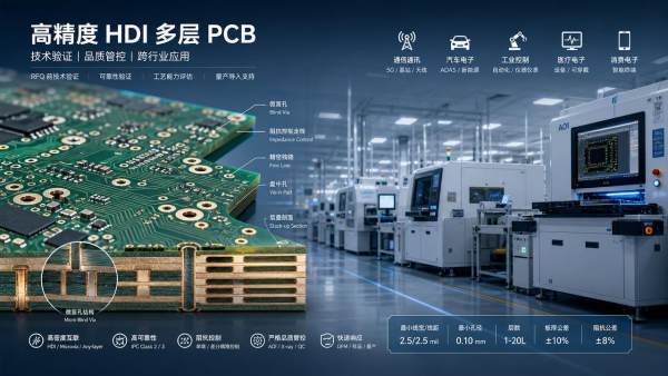 HDI PCB Factory China Supplier: Key Checks Before RFQ