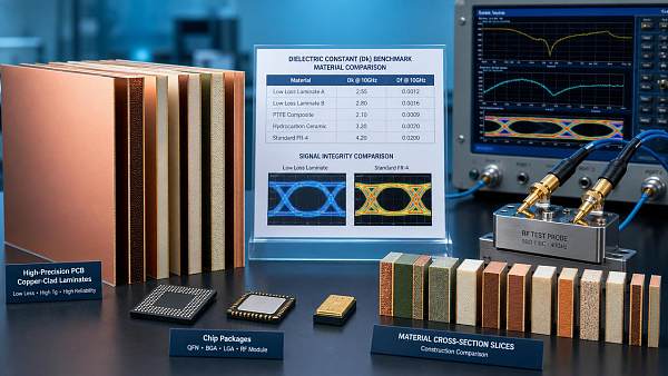 PCB Dielectric Constant Benchmark Data for Material Comparison