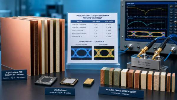 PCB Dielectric Constant Benchmark Data for Material Comparison