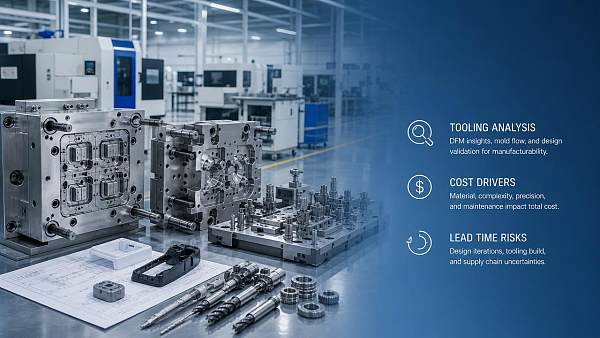Tooling Analysis: Cost Drivers and Lead Time Risks Tooling Analysis: Cost Drivers and Lead Time Risks