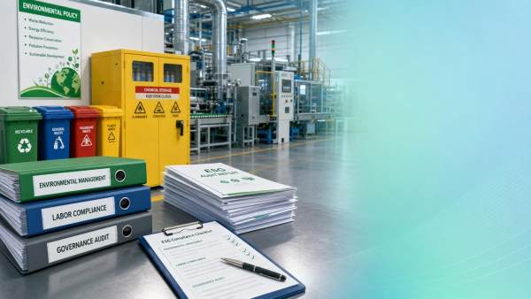 ESG Audit Checklist for Factories: Key Gaps That Trigger Non-Compliance