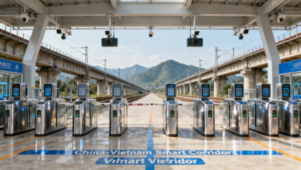 China-Vietnam Standard-Gauge Railway Accelerates; AI Border Control Launched
