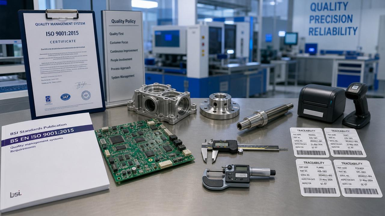 Manufacturing Standards Checklist for Quality-Critical Production