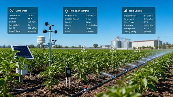 How Crop Data Improves Irrigation Timing and Yield Control How Crop Data Improves Irrigation Timing and Yield Control