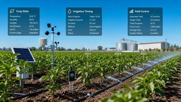 How Crop Data Improves Irrigation Timing and Yield Control