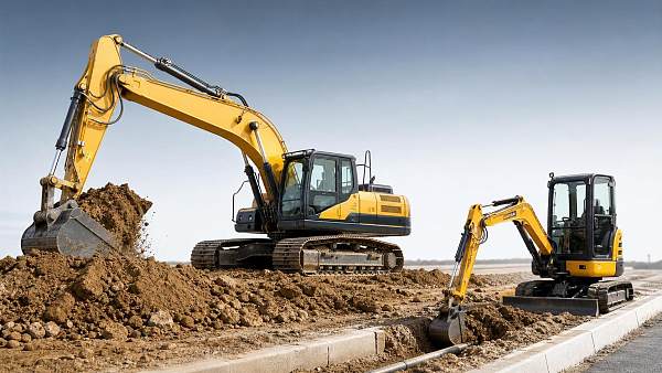 Excavators vs Mini Excavators: Which Cuts Project Costs Better? Excavators vs Mini Excavators: Which Cuts Project Costs Better?