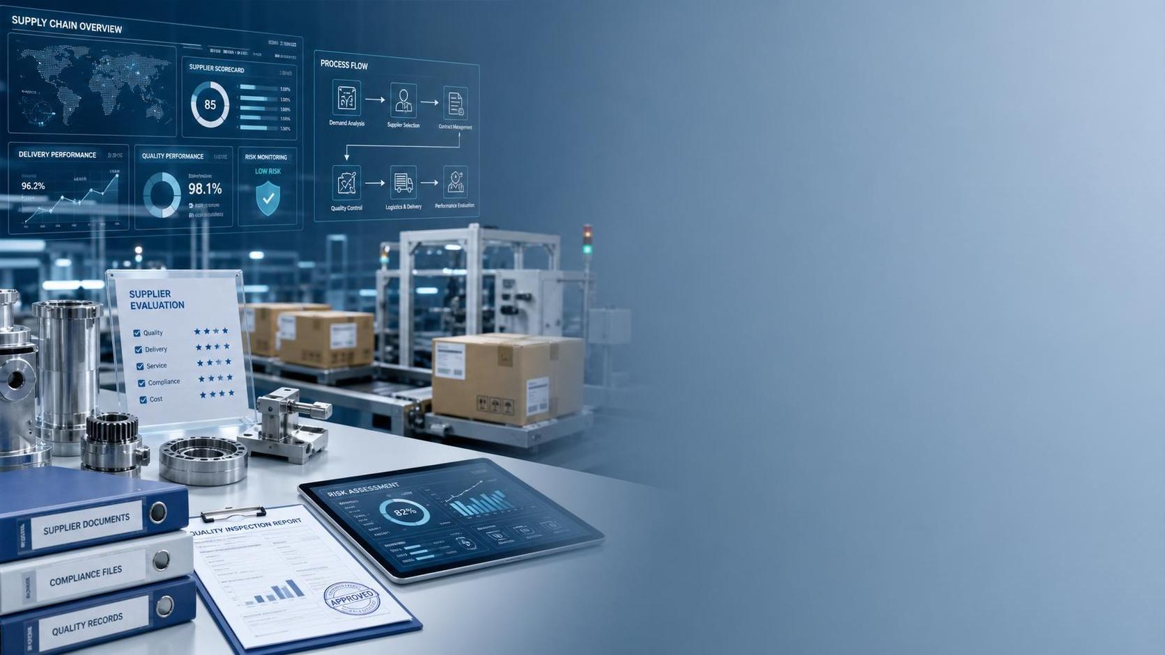 Using Procurement Data for Supplier Evaluation Without Hidden Risk