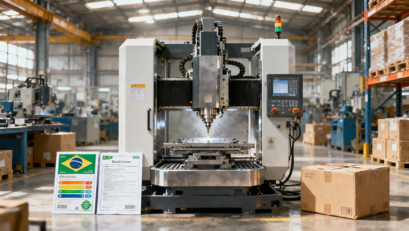 Brazil Delays INMETRO Energy Label Rule for CNC Tools