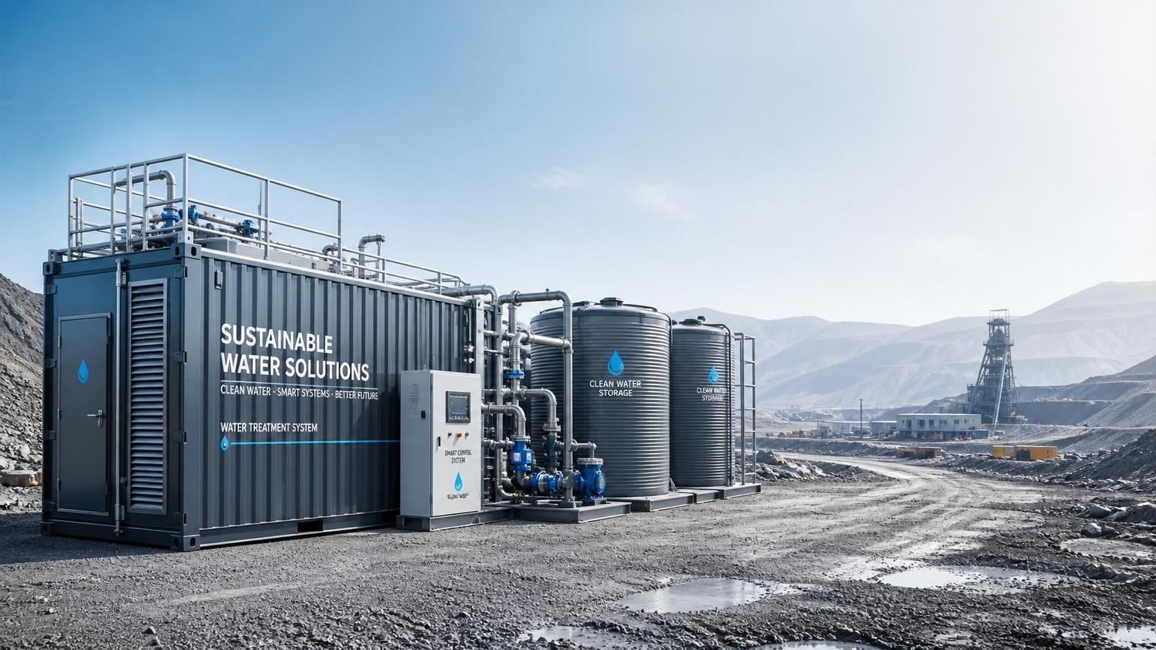 Containerized Sustainable Water Solutions for Remote Sites