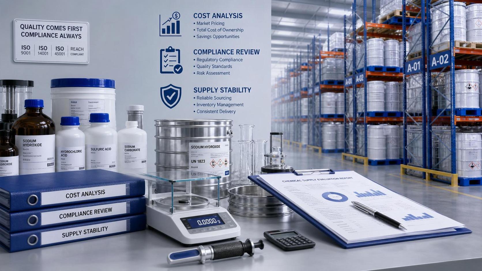 Fine Chemical Supplier Evaluation: Cost, Compliance, and Supply Stability