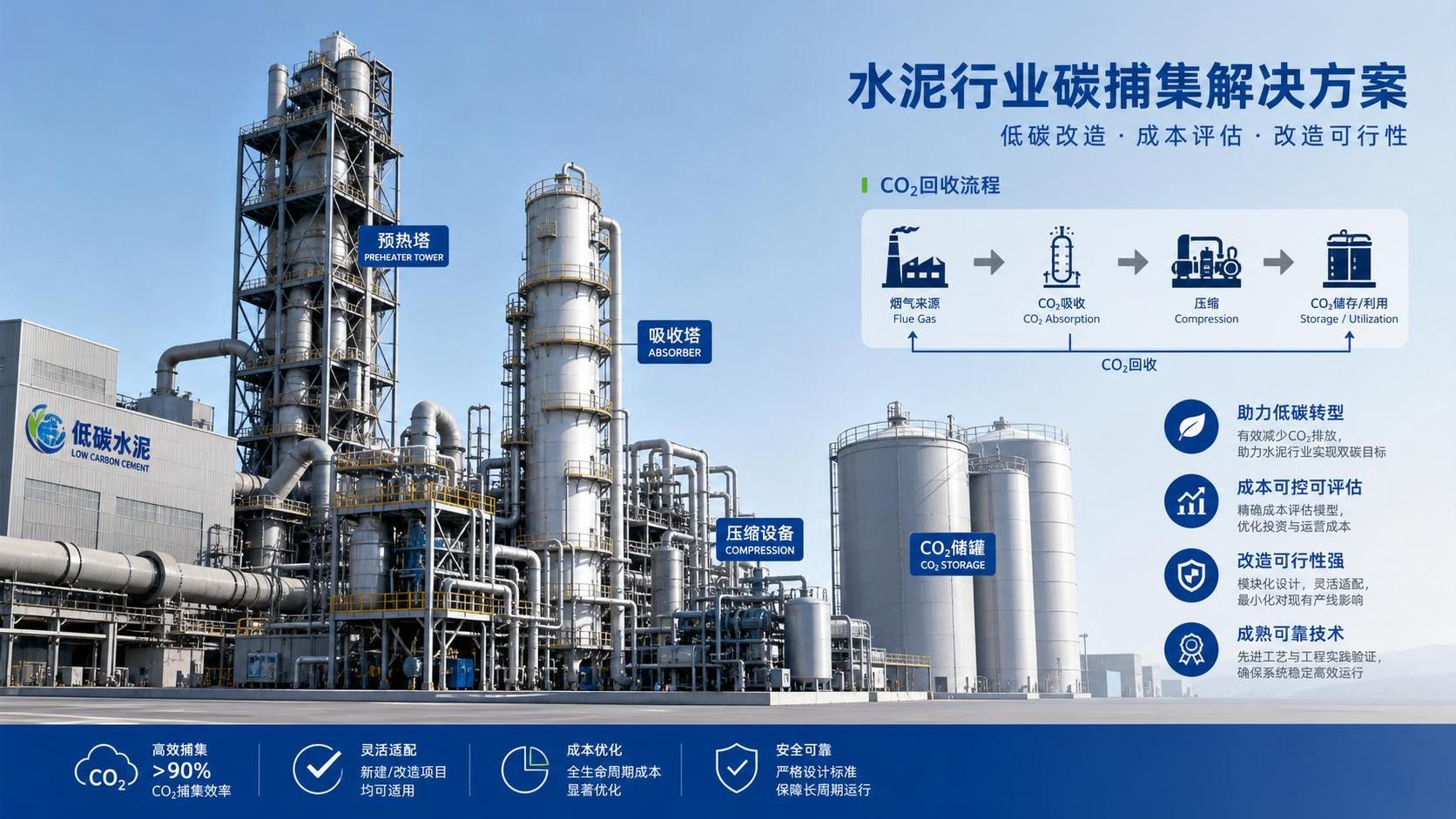 Carbon Capture for Cement Plants: Cost, Payback, and Retrofit Limits