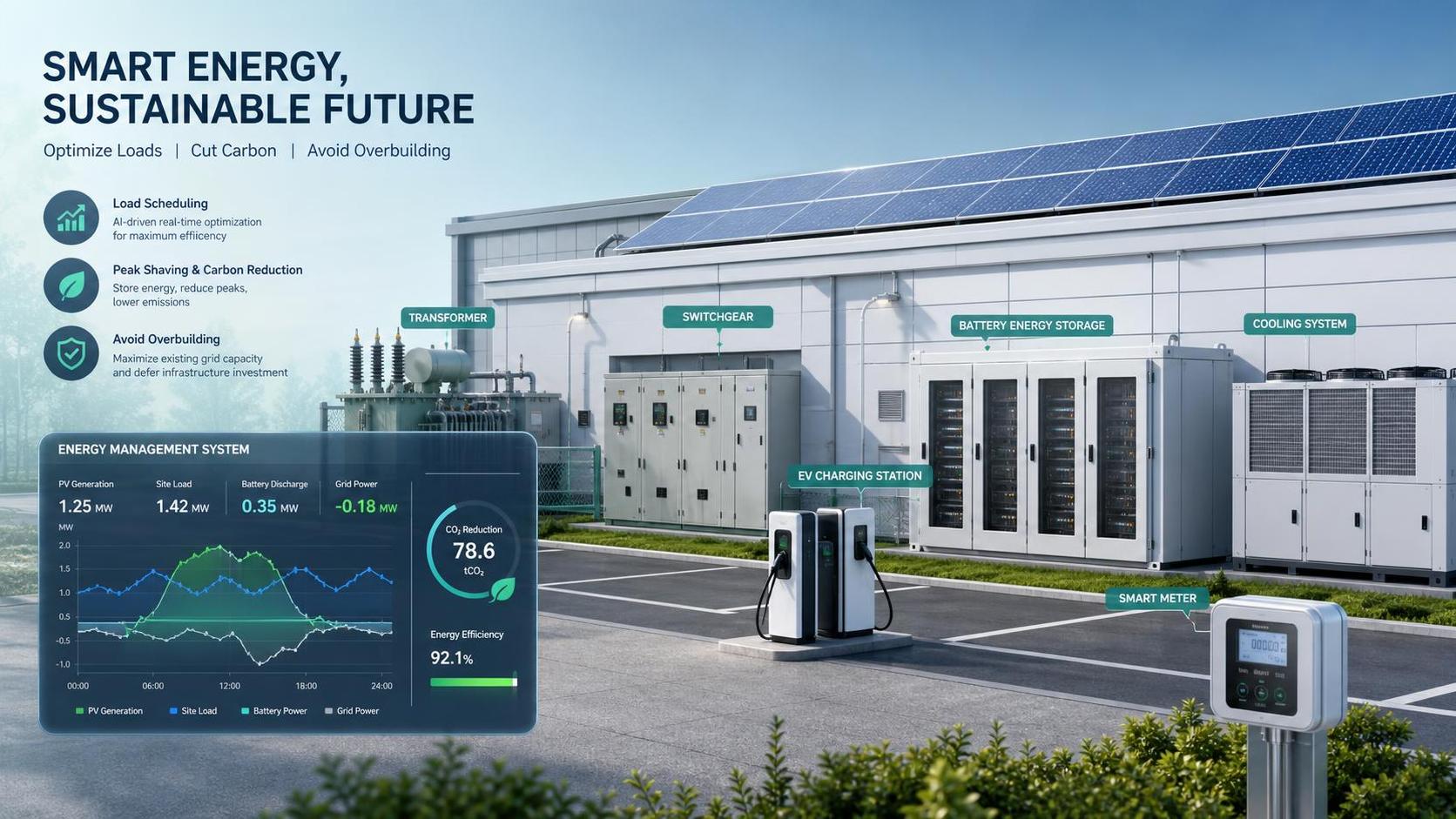 How Climate Technology for Energy Transition Cuts Grid Emissions and Upgrade Costs