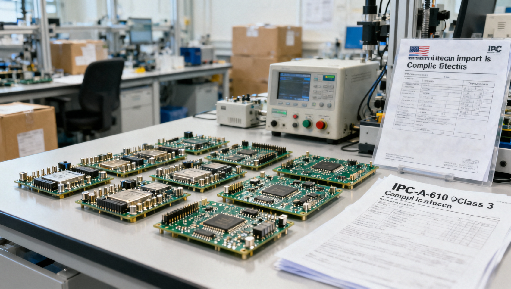CBP to Require IPC-A-610 Class 3 Declarations for SMT Imports