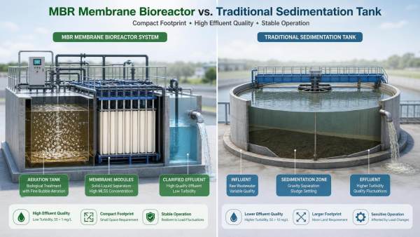 When do MBR filtration membranes outperform conventional systems