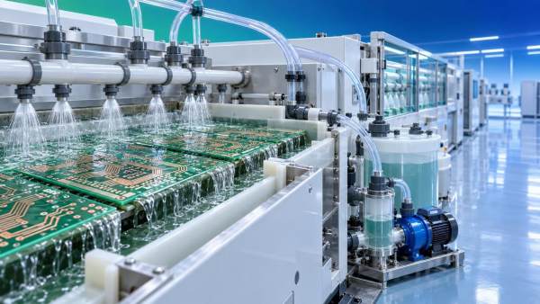 Fine chemical applications in PCB fabrication that improve etching control