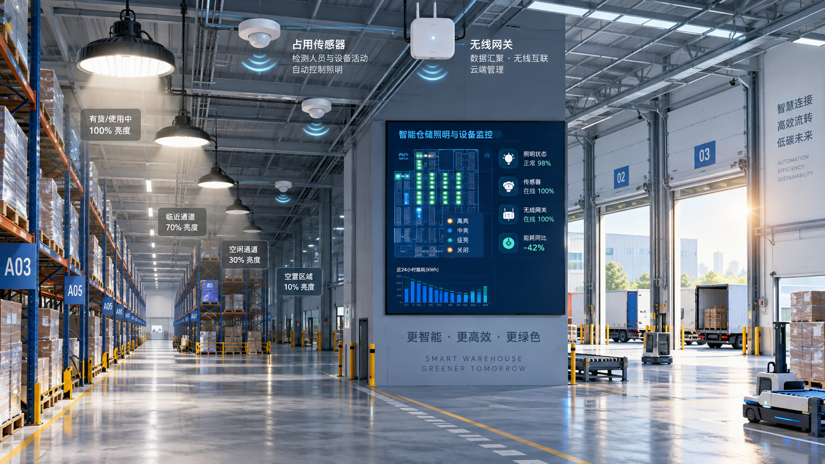 What is driving the shift toward connected lighting in the lighting market?
