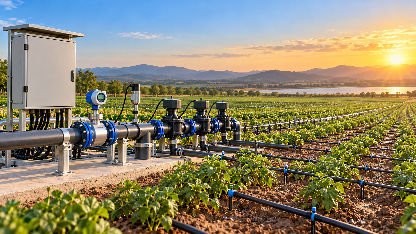 How to evaluate a smart irrigation systems manufacturer for large farms